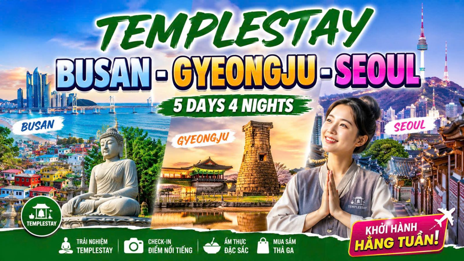 Templestay Busan - Seoul - 5N4D
